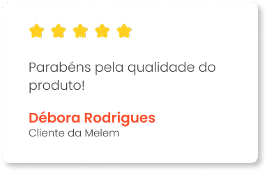 Avaliação dos produtos Melem