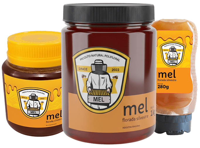 Conjunto produtos mel in natura - Staff